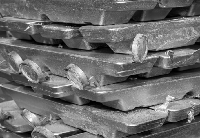 Pressure die casting material
