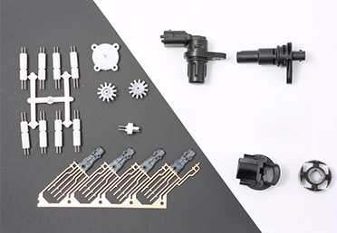metal insert over molding connector
