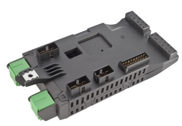 metal pins over molding cable box