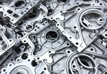 CNC machined die casting part