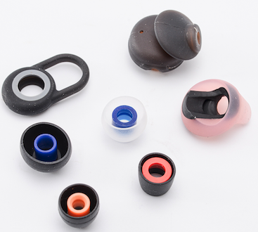 Liquid silicone rubber earbudearpod